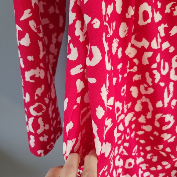 Andrée Leopard Print lightweight Jacket Size Medium - Picture 6 of 8